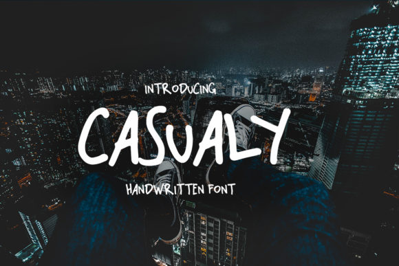 Casualy: A Quirky Handwritten Font That Adds Personality to Your Designs