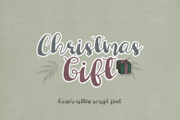 Christmas Gift Font: A Quirky Choice for Design Projects