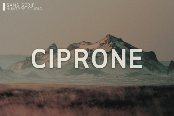 Ciprone Font: A Bold and Simple Choice for Modern Design