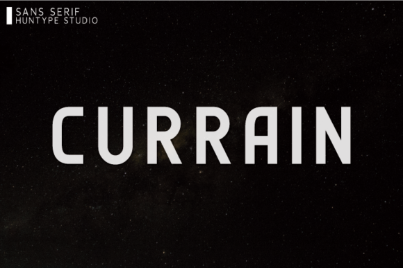 Currain Font for Bold Branding and Design