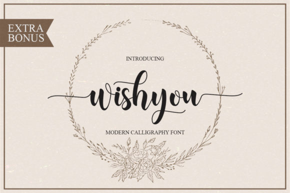 Discover the Elegance of Wishyou: A Handwritten Font for Creative Expression