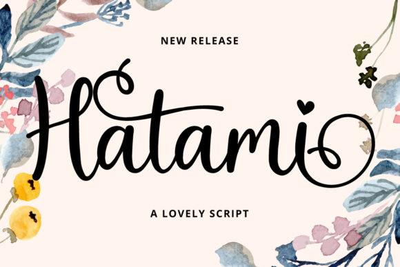 Exploring the Artistry of Hitami: A Handwritten Font with Versatile Appeal