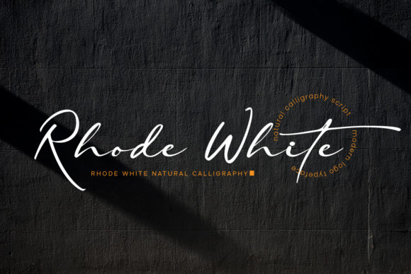 Exploring the Artistry of Rhode White: A Font Designed for Personal Expression
