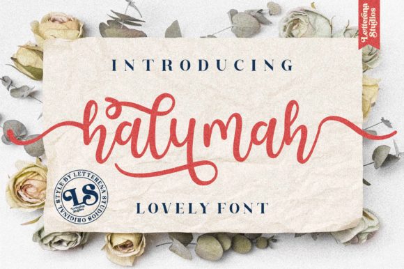 Halymah Font: A Timeless Handwritten Style for Creative Projects