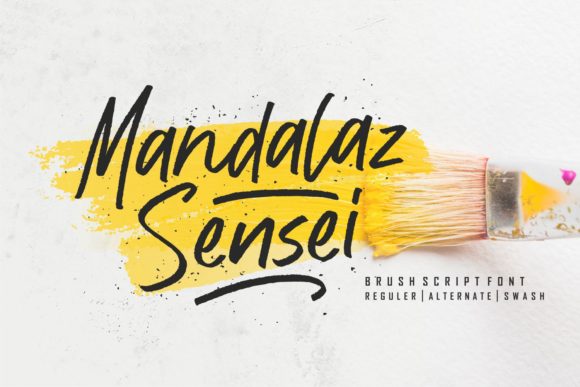 Mandalaz Sensei: A Font That Adds Strength and Nostalgia to Modern Design