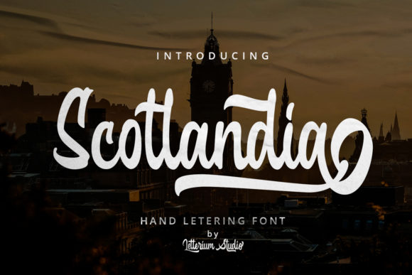 Scotlandia: A Handwritten Font That Adds Character to Your Designs
