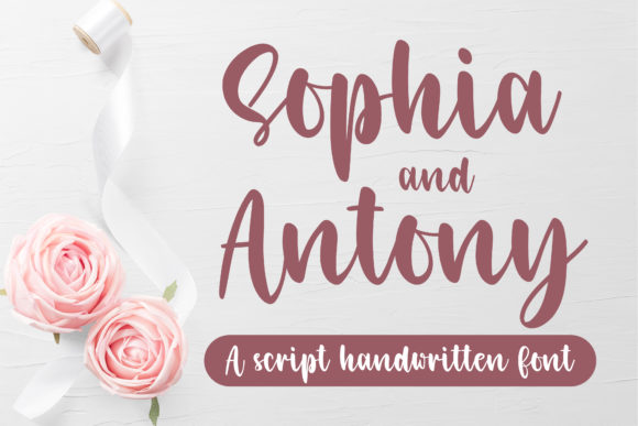 Sophia and Antony Font Review