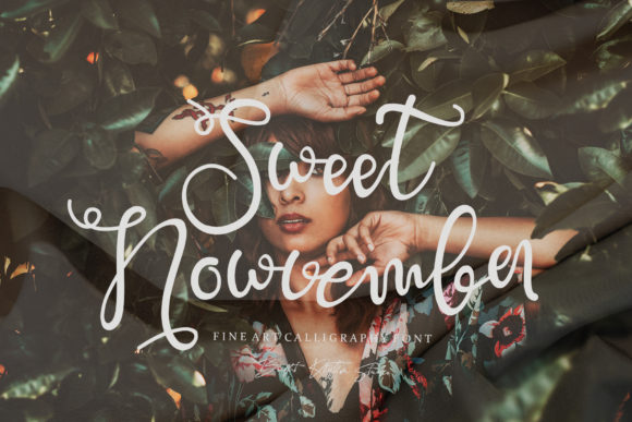 Sweet Nowvember: A Handwritten Font That Captures the Essence of Creativity and Connection