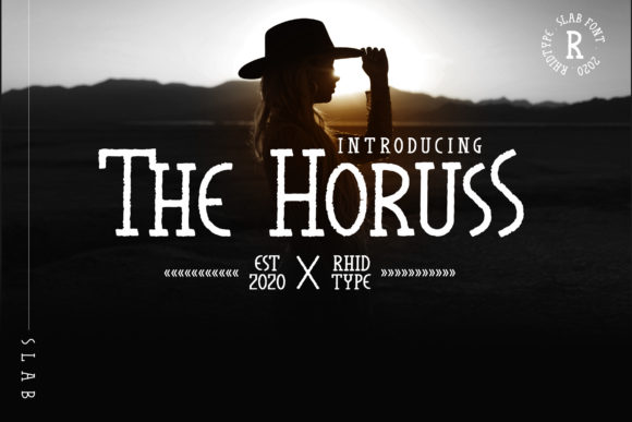 The Horuss: A Bold Vintage Serif Font That Commands Attention